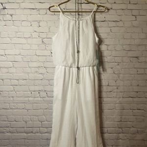 Beautiful TACERA White Jumpsuit